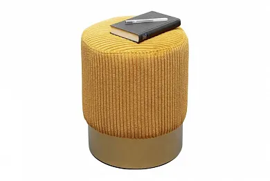 Пуф Kare Design Cherry Yello Cord Brass 